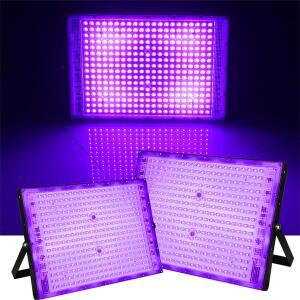 1/2/4PC 400W LED 자외선 경화 램프 395nm UV 접착제 인쇄 스프레이 페인팅 수지 잉크 할로윈 바 파티 무대