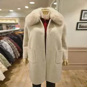 [BCBG]BCBG 랑헤링본 리버 코트 B4DAH824