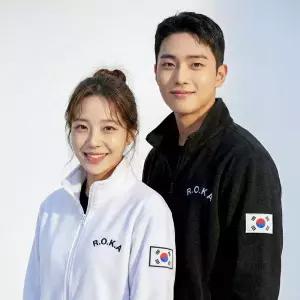 태극기자수 로카후리스 ROKA 로카집업 코리아아미 군인 플리스