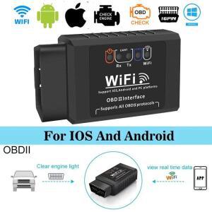 코드 리더기 obd2 wifi elm327 v1.5 스캐너 자동차 진단 도구 iphone iosandroid 오류 감지기