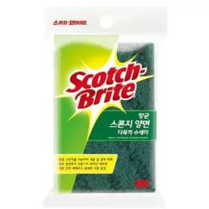 3M 생활용품 수세미 다목적 스펀지 수세미 소) SL-86 1EA 1봉) WN000076805 1봉 자재
