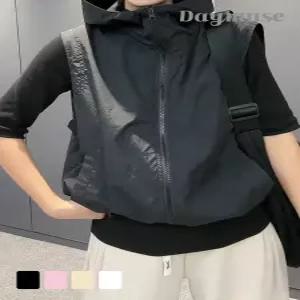 모어오브 컬트 바람막이 조끼 후드 아우터