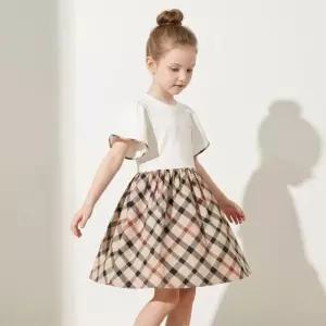 닥스키즈 DAKS KIDS 하우스체크 MIX 원피스 베이지 DFOP6B314M BG_P429358144 DFOP6B314
