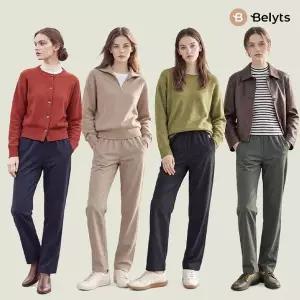 [하프클럽/벨리츠]26FW 여성 웜 이지팬츠 4종