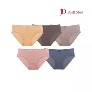 제임스딘 면스판 베이직 미디 삼각팬티5매입 JHWPU078 85-1051193960