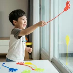 뚱땅뚱땅 손바닥찐득이 요요 끈끈이 늘어나는 찐득이 장난감 여행내기 필수템