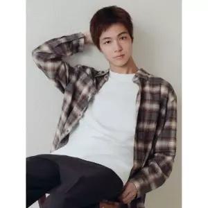 TOPTEN 남성 플란넬 셔츠MSG4WC1400