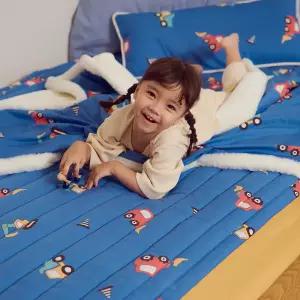 10/7(수) 10 적립모달 미끄럼방지 아기 침대 패드 (슈퍼싱글SS)