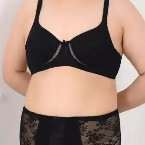 여성 속옷 빅사이즈 꽃무늬 쟈가드 몰드 B컵 브라 이너