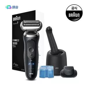 [BRAUN] 브라운 전기면도기 시리즈7 72-N7200cc 블랙