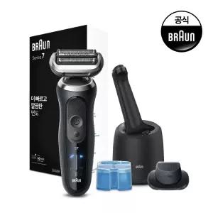[BRAUN] 브라운 전기면도기 시리즈7 72-N7200cc 블랙
