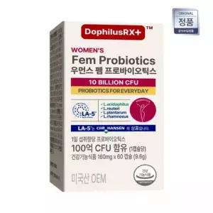 펨 도피러스 알엑스 100억 여성 유산균 프로바이오틱스 60캡슐 1개
