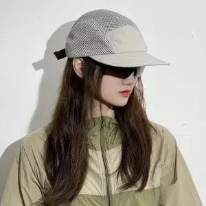 메쉬 테니스 러닝 나일론 마라톤 트레일 모자 캠프캡