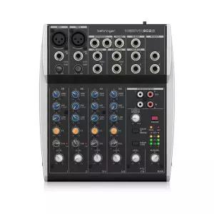 베링거 제닉스 XENYX 802S 아날로그 8채널 믹서(USB 스트리밍 인터페이스 내장)