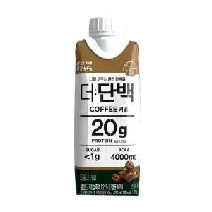 빙그레 더단백 드링크 프로틴 음료 커피맛 250ml x 18팩