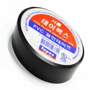 어픽 전기테이프 흑색 고무절연테이프