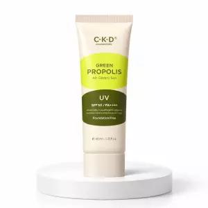 [파데프리 선크림/1+1] CKD 그린프로폴리스 올커버리선크림 1+1 기획(40ml+40ml)