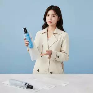우산 지퍼백 방수 커버 케이스 10P 젖은 휴대용 반투명 파우치 보관