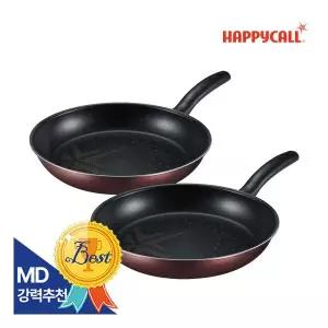 해피콜 올 뉴 컴포트 다이아몬드 IH 인덕션 후라이팬 2종 B세트(28팬+28팬)