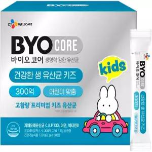 CJ 바이오코어 건강한 생유산균 키즈 300억 x 60포 온을마켓