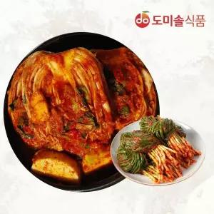 [신세계라이브쇼핑](m)도미솔 박미희 사랑채포기김치 5 kg+파김치 1kg