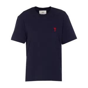 26SS  하트 로고 반팔 티셔츠 나이트블루 BFUTS035 724 430