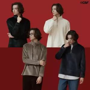 [하프클럽/르까프]르까프 25FW  포그니티 집업 티셔츠 4종, 남성