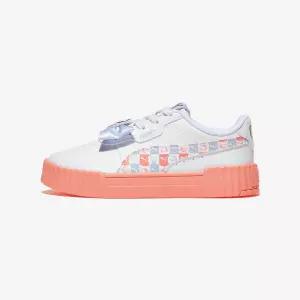 푸마 카리나 3.0 HKFR 프리스쿨 - PUMA White-Pink Fruit-Cool Weather