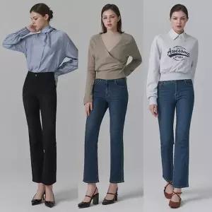 26FW 여성 가을 라이크라 플레어핏 데님 3종