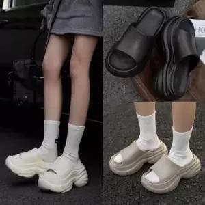여름용슬리퍼 키높이 여성신발 슬리퍼 여름 가벼운EVA슬리퍼7CM