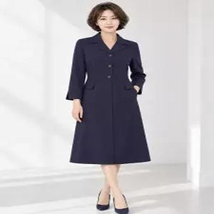 [크로커다일레이디]포멀 테일러드 카라 롱 원피스 CLDFOP101