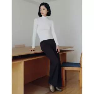 탑텐 여성 턱와이드 슬랙스_MSG4PP2403