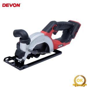 데본 5835 무선 브러시리스 원형 톱 140x20mm 깊이 52.5mm 6300rpm 목공 범용 플렉스 20V 배터리 조정 가능