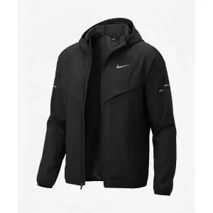 NIKE 스트라이드 리펠 UV 러닝 재킷 M - 블랙 / HV4549-010