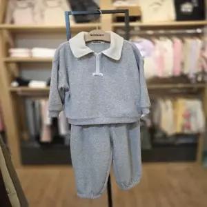 밀리밤 괴정점 기모 테리 카라 상하세트 MLMS26T2G