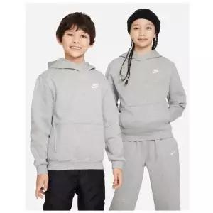 [나이키키즈](센텀시티점)A254SW300P 나이키FLC클럽후디 (블랙,그레이)