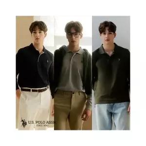 유에스피에이 U.S POLO ASSN. 26 라이크라 긴팔 카라티 3종 남성