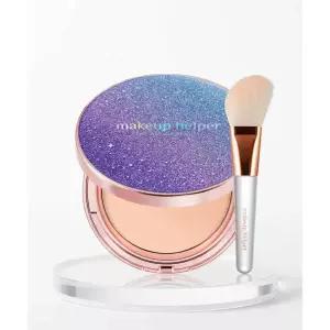메이크업헬퍼아트 팩트 오리지널 프로 피니쉬 25g 오로라 문라이트 브러쉬 세트