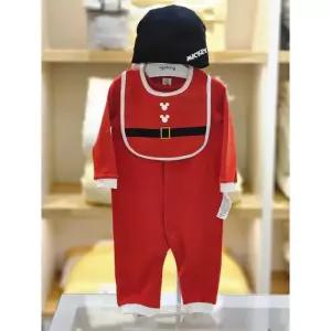 아가방 세이브존02 미키산타턱받이우주복(모자)/ 79r717503