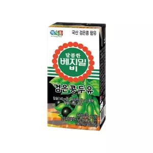 베지밀 달콤한 B(비) 검은콩 두유 190ml 80팩