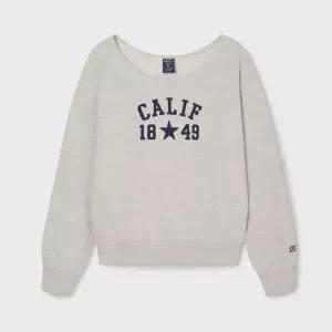 후아유 Cali Raw Cut SweatshirtLoose Fit WHMWG2291F 1000780470362