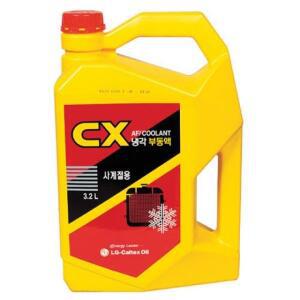 GS칼텍스 CX냉각 부동액 사계절용 3L 어린이보호포장.