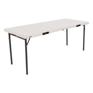 라이프타임 다목적 직사각 접이식 테이블 183cm × 76cm 4개 세트