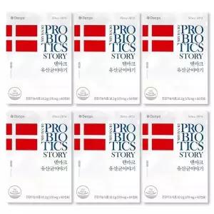 [셀러허브][덴프스] 덴마크 유산균이야기 170mg x 60캡슐 x 6박스 FWS (S49298774)