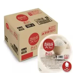 [CJ] 햇반 큰공기 300g 30입 1개