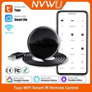 Tuya 스마트 IR 리모컨 WiFi 앱 S18 NVWU 구글 어시스턴트 얀덱스 스마트라이프 알렉사와 호환