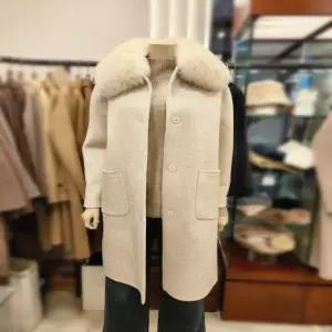 [BCBG] 비씨비지 랑헤링본리버 코트 B4DAH824
