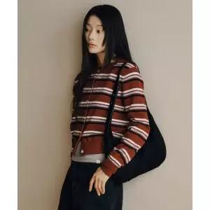 (국내매장) LEE 미디엄 스웨이드 호보백 블랙