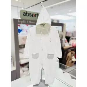 [압소바](하남점)(26년FW 말띠임신출산축하선물)데이 뱀부우주복+모자세트(AB2671NU109OW)오프화이트
