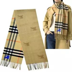 버버리 26FW 리버시블 나이트 체크 캐시미어 머플러 8116309